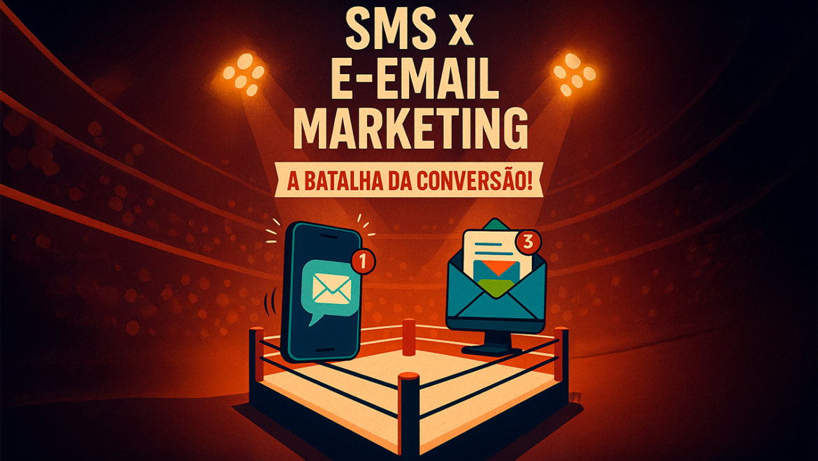 SMS x E-mail Marketing: Quem Vence no Ringue da Conversão Instantânea?